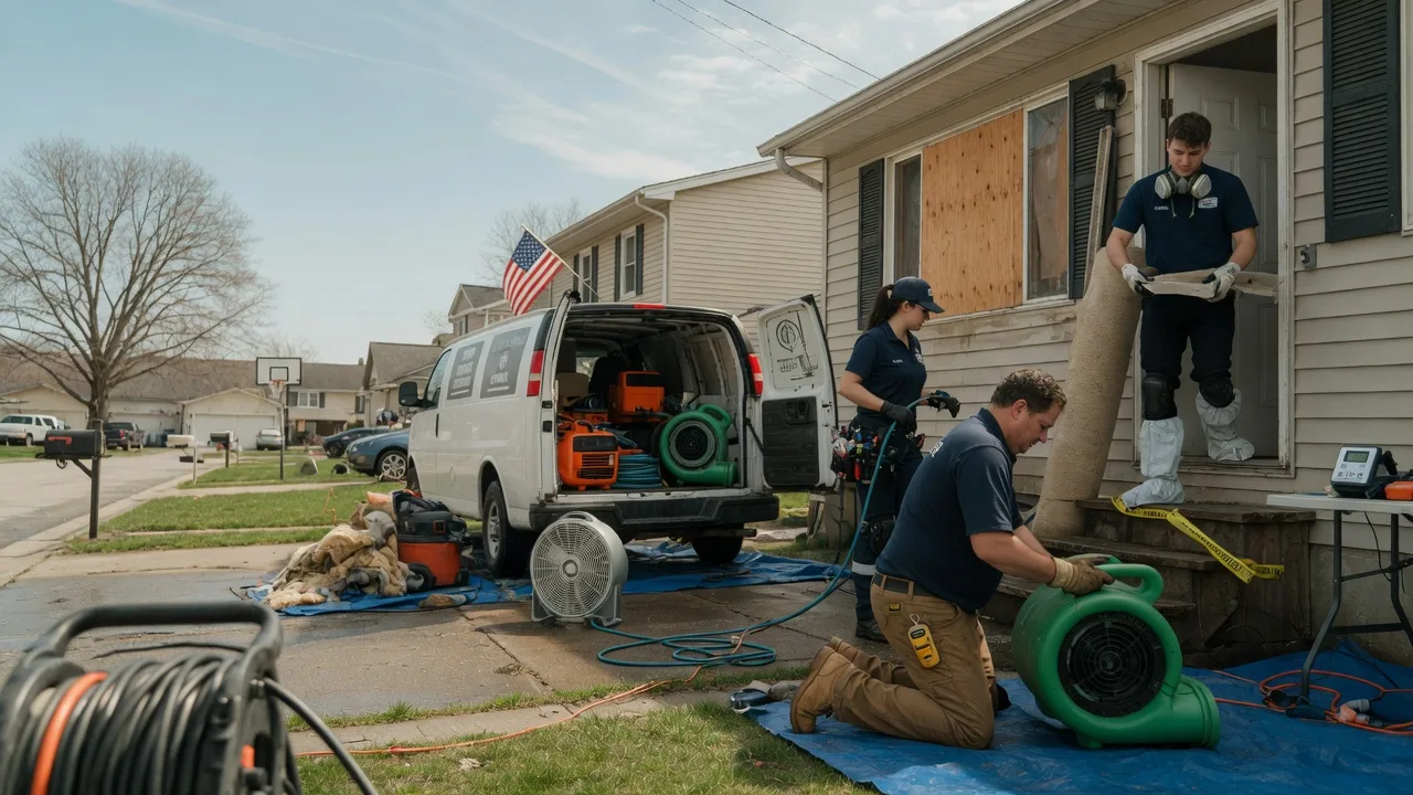 Water Damage Restoration in Auburn, IA near me